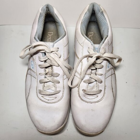 Women's Size 10 White Dexter Bowling Shoes Sneakers Tennis Shoes Save $$$ on Sho - Picture 2 of 11